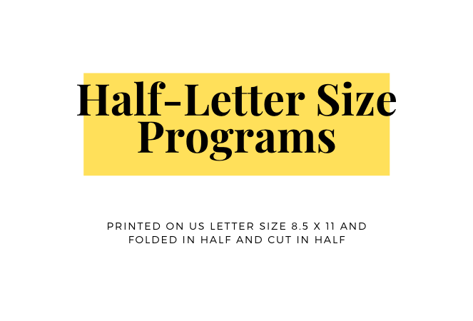 half-letter-size-funeral-programs